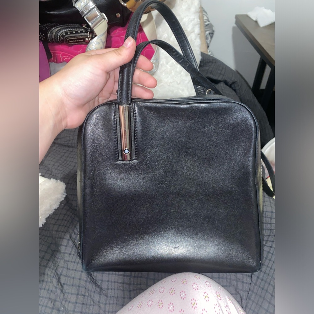 Mont Blanc Leather Handbag